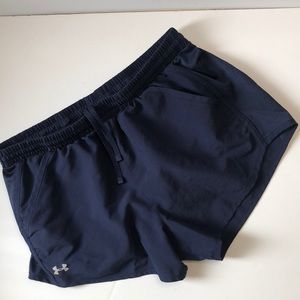 Navy Under Armour loose shorts